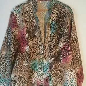 Womens Animal Print jacket